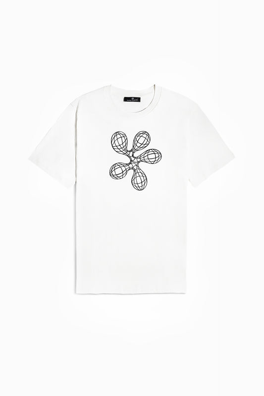 T-shirt White"Superstar" Printed: Eduardo Pérez-Cabrero